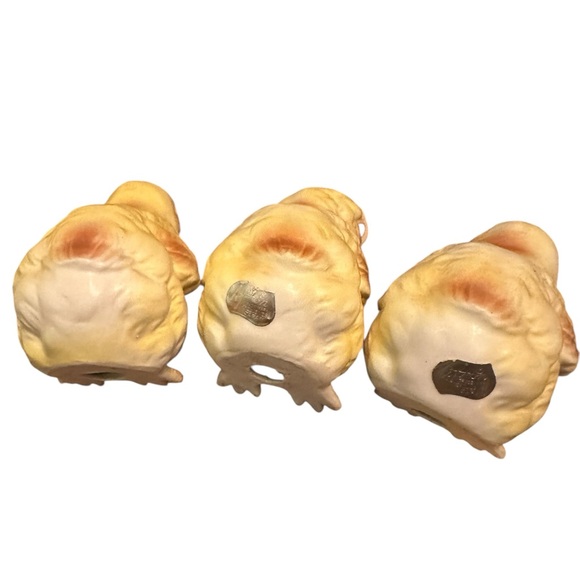 Lefton Vintage Chicks Lot Decor Porcelain Chicks - Picture 5 of 6